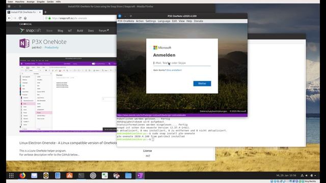 OneNote und Microsoft Office unter Linux (Debian, Ubuntu, Linux Mint) nutzen. смотреть онлайн