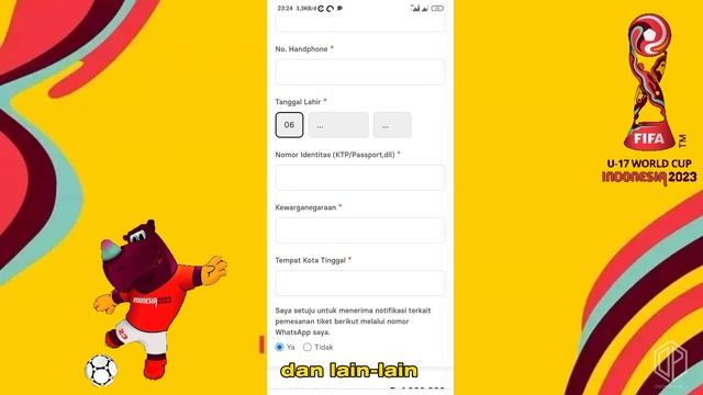panduan lengkap cara membeli tiket piala dunia u-17 2023 indonesia смотреть онлайн