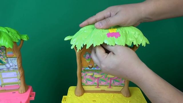 ЭНЧАНТИМАЛС Кафе в джунглях Enchantimals Cafe Собираем домик для кукол