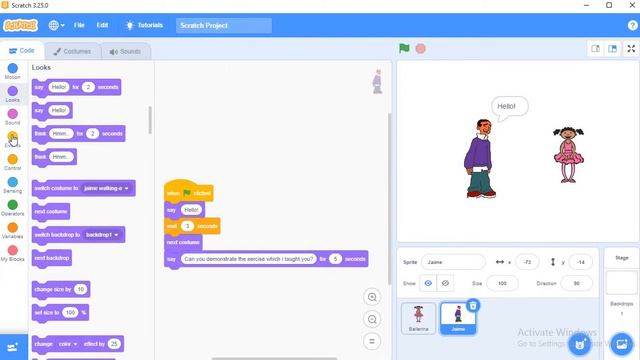 TWO SPRITES COMMUNICATE IN SCRATCH | latest computer videos | Latest IT videos | 2022 смотреть онлайн