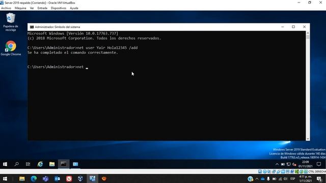 Agregar usuario administrador desde CMD (Consola de comandos) смотреть онлайн