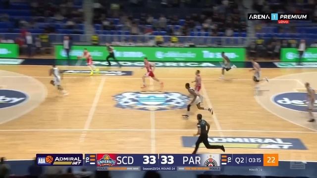 ADMIRALBET ABA LIGA (24. kolo): SC Derby - Partizan Mozzart Bet 78:84 / 24. 03. 2024. смотреть онлайн