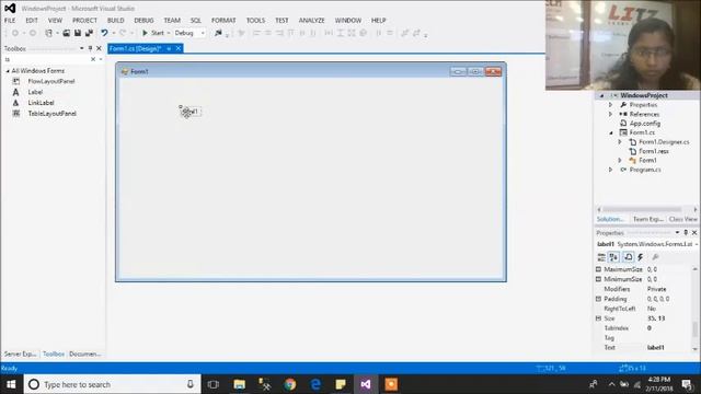 Dotnet window application episode 3 - create new window application смотреть онлайн
