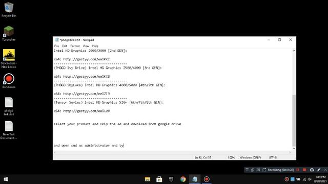 How to install PHDGD Intel HD Graphics for slow PC's or laptops(PATCHED) смотреть онлайн