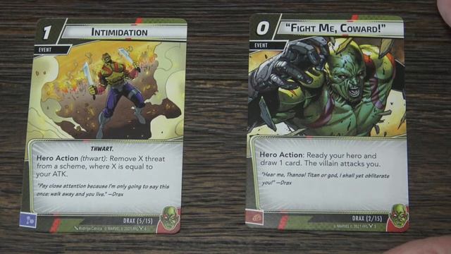 Marvel Champions LCG Drax deckbuilding strategy guide. смотреть онлайн