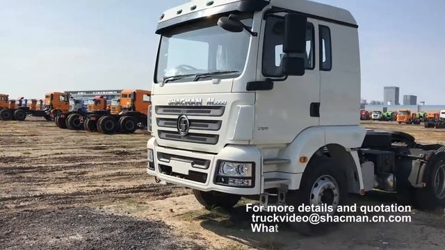 Shacman Shaanxi 6x4 M3000 Tractor Truck for Sale смотреть онлайн