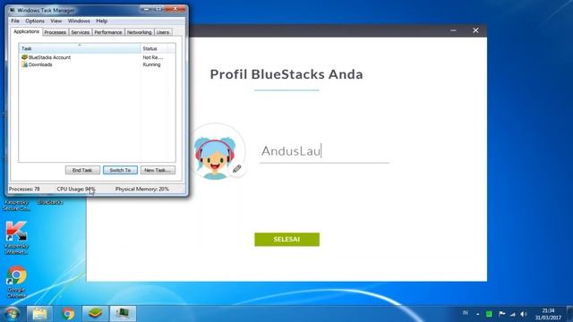 Cara Instal Bluestacks di Windows 7 смотреть онлайн