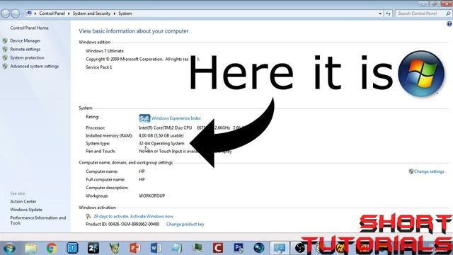 How to know if your pc is 32 or 64 Bit смотреть онлайн