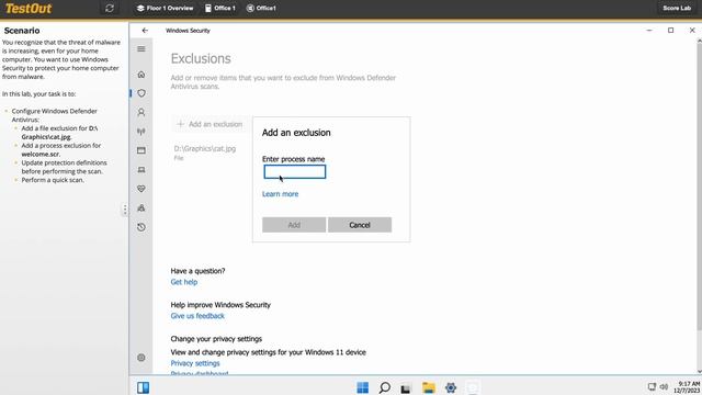 14.7.4 Configure Microsoft Defender Antivirus смотреть онлайн