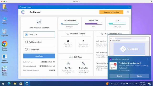 (888)241 5768 fake Windows Defender Security Warning removal. смотреть онлайн