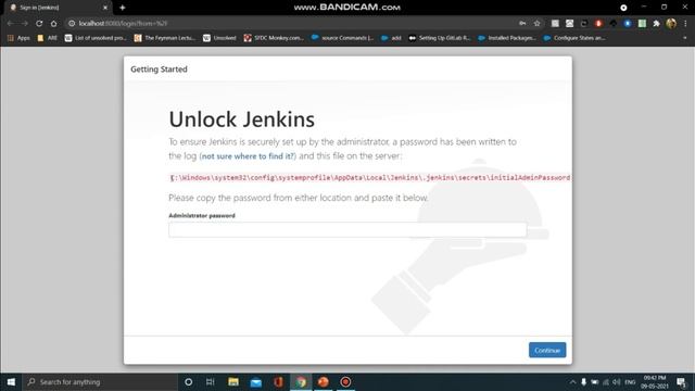 Jenkins Installation in Windows 10 смотреть онлайн