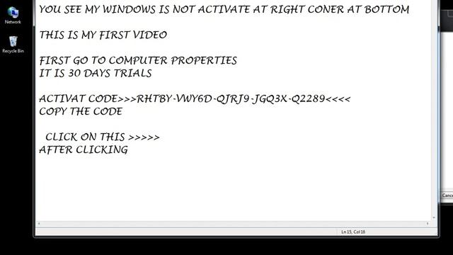 Windows 7 Ultimate Product Key Activation смотреть онлайн