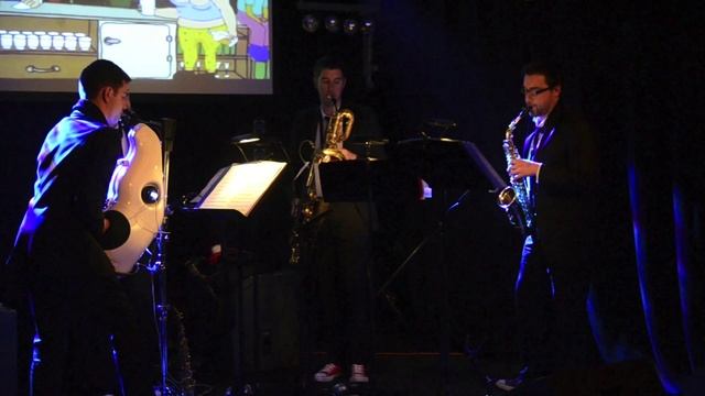 Chatham Saxophone Quartet Play Radiohead - Paranoid Android смотреть онлайн