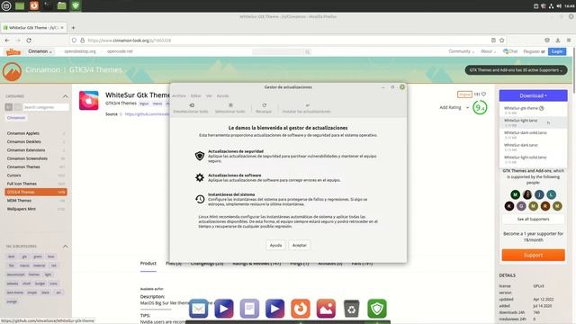 Personalizar Linux Mint con una apariecencia similar a Mac OS смотреть онлайн