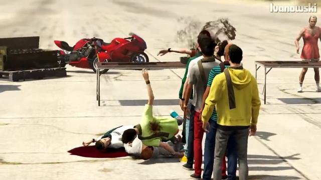 GTA 5 Can A Bullet Kill A Person Through Multiple Car Windows YouTube смотреть онлайн
