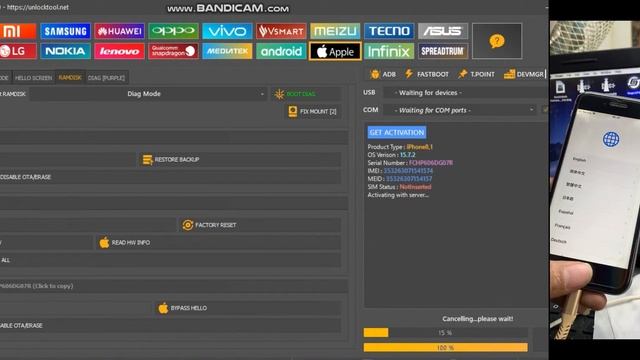 Iphone 6s/6s+ bypass without signal with unlocktool #unlocktool #BypassNepal #iBypasserNepal смотреть онлайн