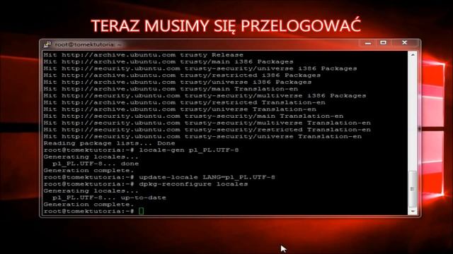 Zmiana języka i czasu na VPS PL HD смотреть онлайн