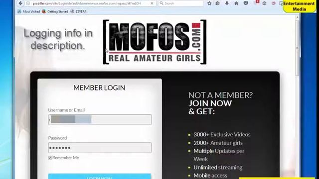 How to get Mofos Premium Account смотреть онлайн