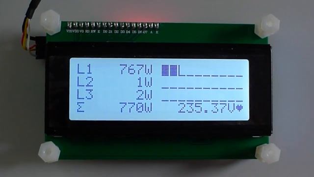 Arduino Current 3 Phases Sensor with LCD display & Ethernet Connection - OpenEnergyMonitor смотреть онлайн