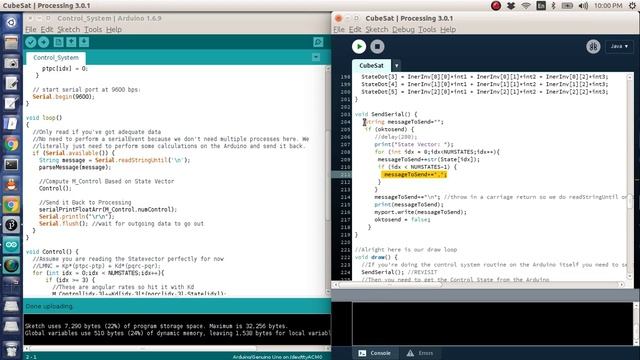 CubeSat Simulation using Processing and Arduino смотреть онлайн