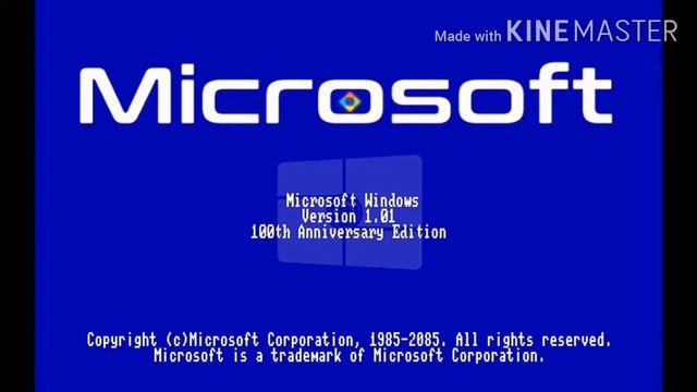 Windows 1.01 100th Anniversary Edition Startup Shutdown Sound смотреть онлайн