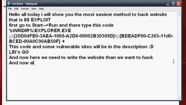 Hack Website Using IIS Exploit (bLackW0rm) смотреть онлайн