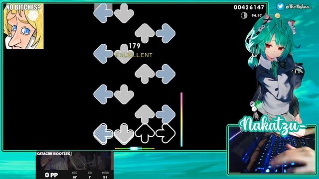 ★6,09 Ao to Natsu (katagiri bootleg) - Mrs. GREEN APPLE / [4K] Blue x1.1 95,44% Osu!mania смотреть онлайн
