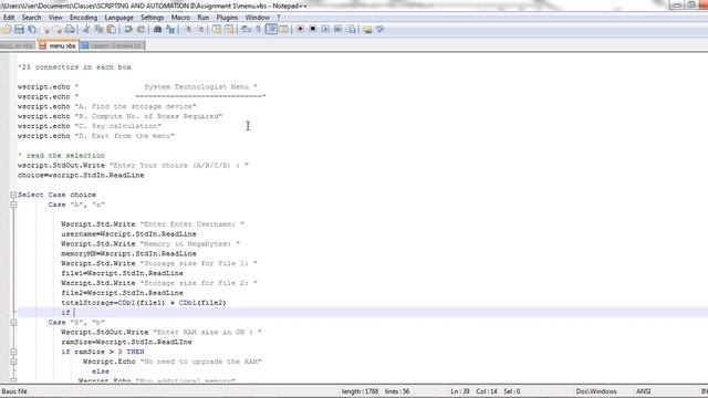 CScript and WScript Class 1 смотреть онлайн