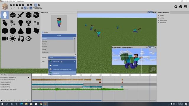 How To Make Minecraft Intro In One Click | In Hindi | Bug Wheel смотреть онлайн