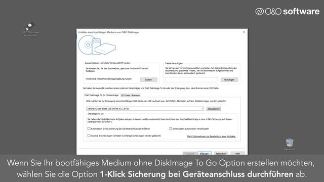 O&O DiskImage – Windows-PE basiertes Bootmediumdirekt in O&O DiskImage erstellen смотреть онлайн