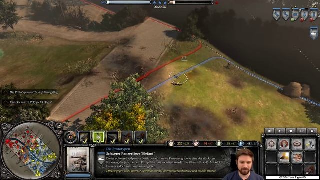 COMPANY OF HEROES 2 Modded★ 4vs4 PVP ★ Live #02 ★ Multiplayer Gameplay Deutsch German смотреть онлайн