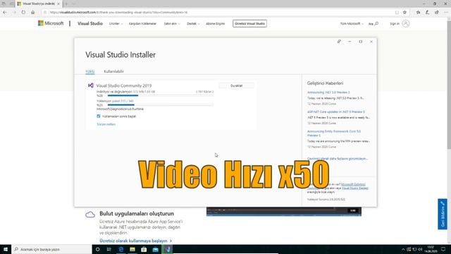 Visual Studio Windows 10 (64 bit) Kurulumu смотреть онлайн