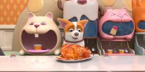 Корги по имени Моко. Домашние животные 2, 32 серия. Новогодний пир питомцев