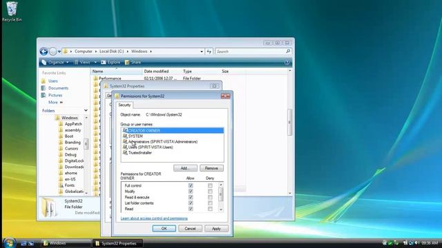 Computer Abuse - The Process and Outcome of Deleting System32 (Windows Vista) смотреть онлайн