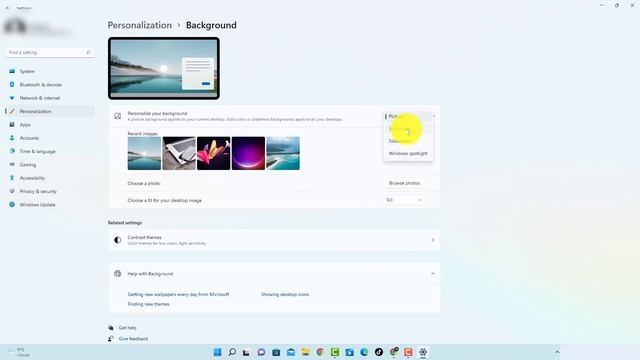 How to Change Wallpaper in Windows 11✅ смотреть онлайн
