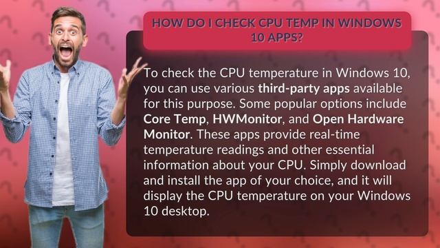 How do I check CPU temp in Windows 10 apps? смотреть онлайн