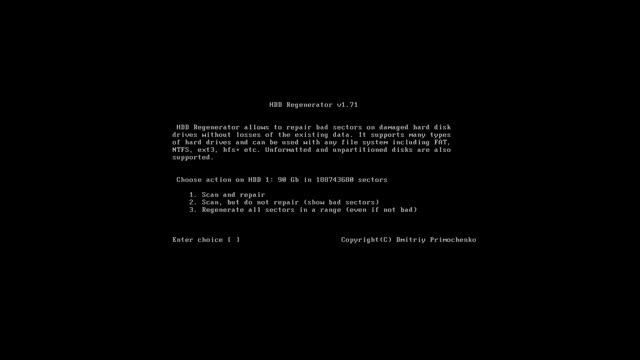 regenerator HDD смотреть онлайн