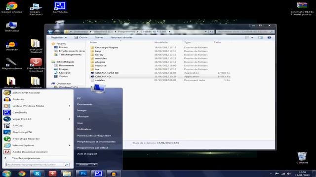 [Tuto Fr] Cracker Cinema 4D R13 (Version portable) 64/32 bits смотреть онлайн