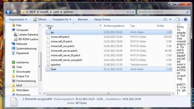 Minecraft Mod programmieren #001 - Vorbereitung [ModLoader] [German] [HD] смотреть онлайн