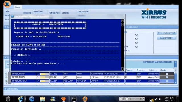 Como hakear redes wifi infinitum de 4 dijitos (inf4hak) смотреть онлайн