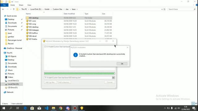 Tutorial Remastering SLAX 6.1.2 смотреть онлайн