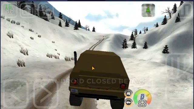 4x4 Mania | Hummer H1 Playing In The Snow (Android Closed Beta) смотреть онлайн