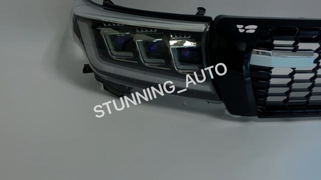 Фары решетка Toyota Land Cruiser 200 смотреть онлайн