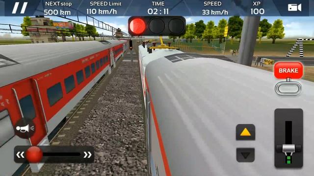 Agra Delhi express Indian Train Simulator 2018 Free#5 смотреть онлайн