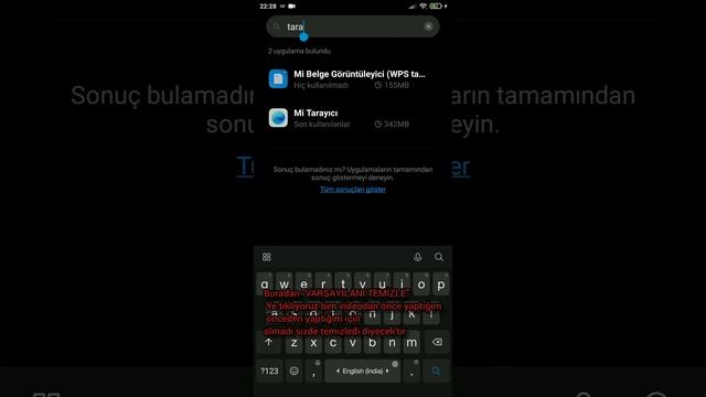 Xiaomi Telefonlarin Mi Tarayici Sorunu смотреть онлайн