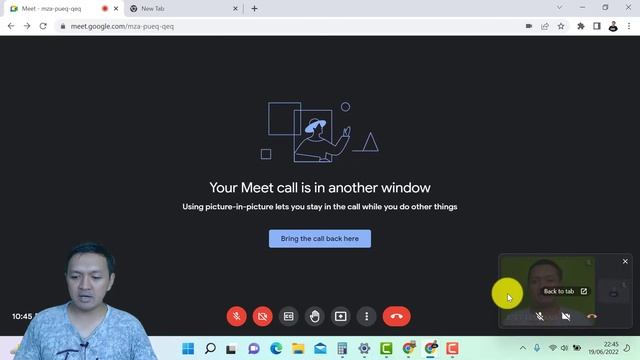 LAYAR GOOGLE MEET TETAP TERPIN WALAU BERGANTI TAB ATAU WINDOWS смотреть онлайн