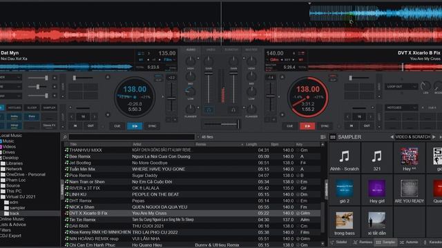 Đánh DJ trên PC bằng Virtual DJ 2021- Mix tạp nham, trôi ke là chính. ( KURO ) смотреть онлайн
