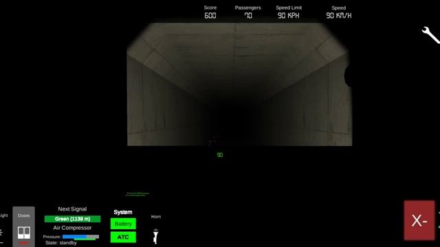 AG Subway Simulator Unlimited - cabview and interior of 81-717(M)/L20 on A Line (Express). смотреть онлайн