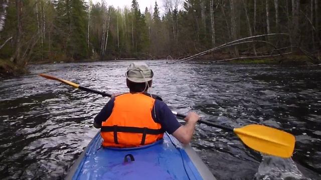 2013 Река Лидь на байдарке.