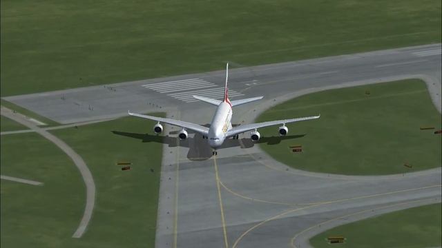 Landing at Vienna A380 - Microsoft Flight Simulator X смотреть онлайн